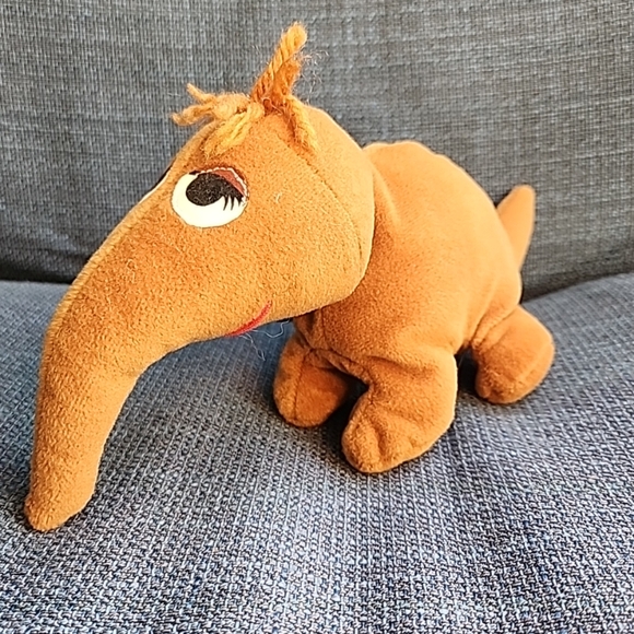 Tyco Sesame Street Snuffleupagus Bean Bag Plush Plush Toy 1997 Jim Henson - Picture 1 of 7